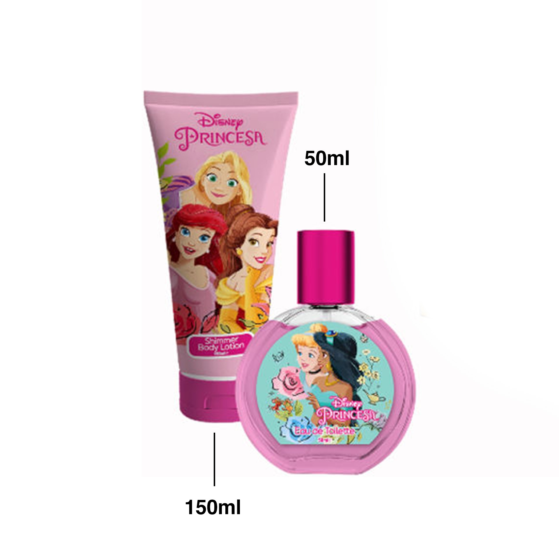 Conjunto Princesa Perfume 50ml + Gel Banho 150ml