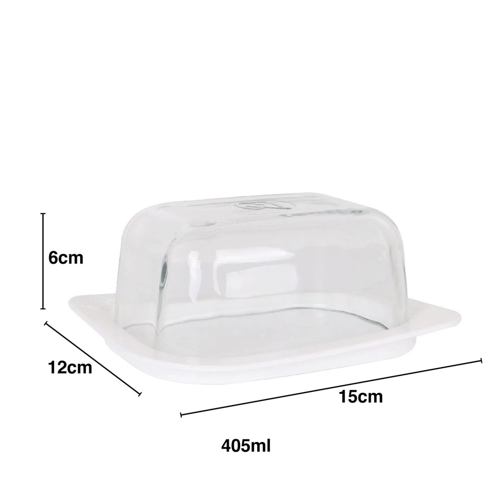 Manteigueira Pera 405ml 15X12X6cm
