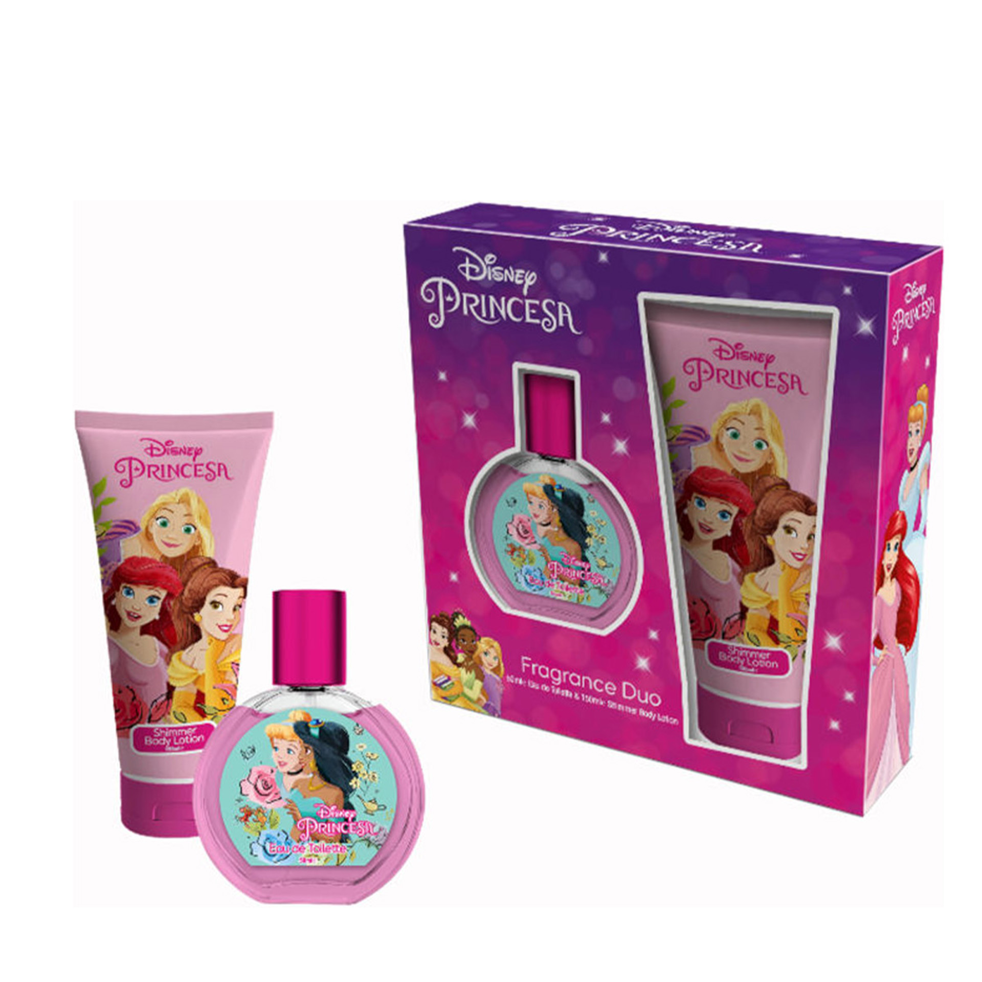 Conjunto Princesa Perfume 50ml + Gel Banho 150ml