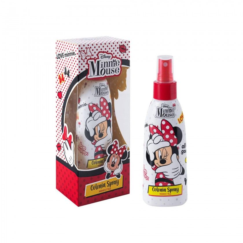 Spray Colónia Infantil Minnie Mouse 140ml Spray Colónia Infantil Minnie Mouse 140ml