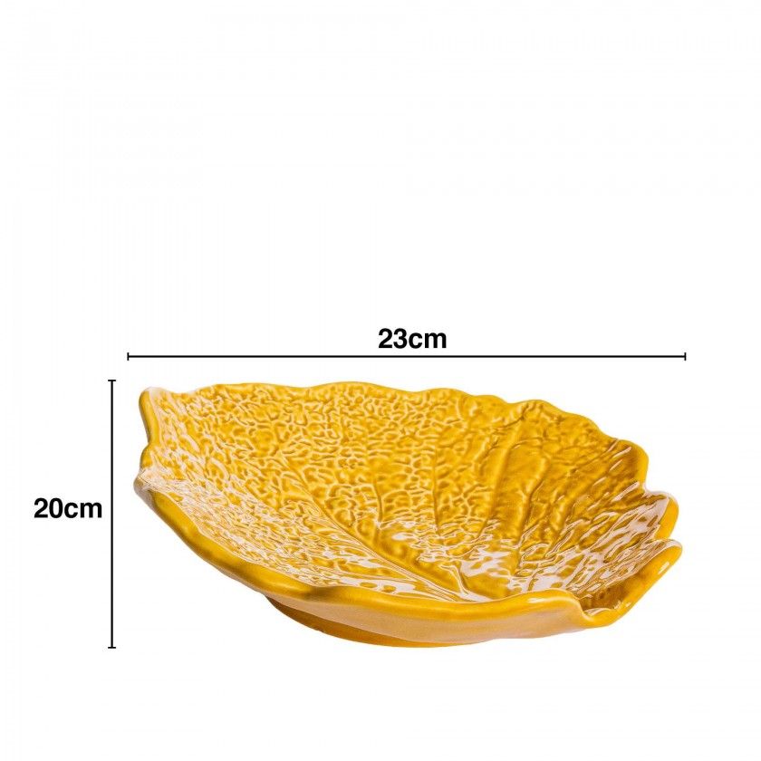 Taa Repolho Couve Cermica 23X20cm