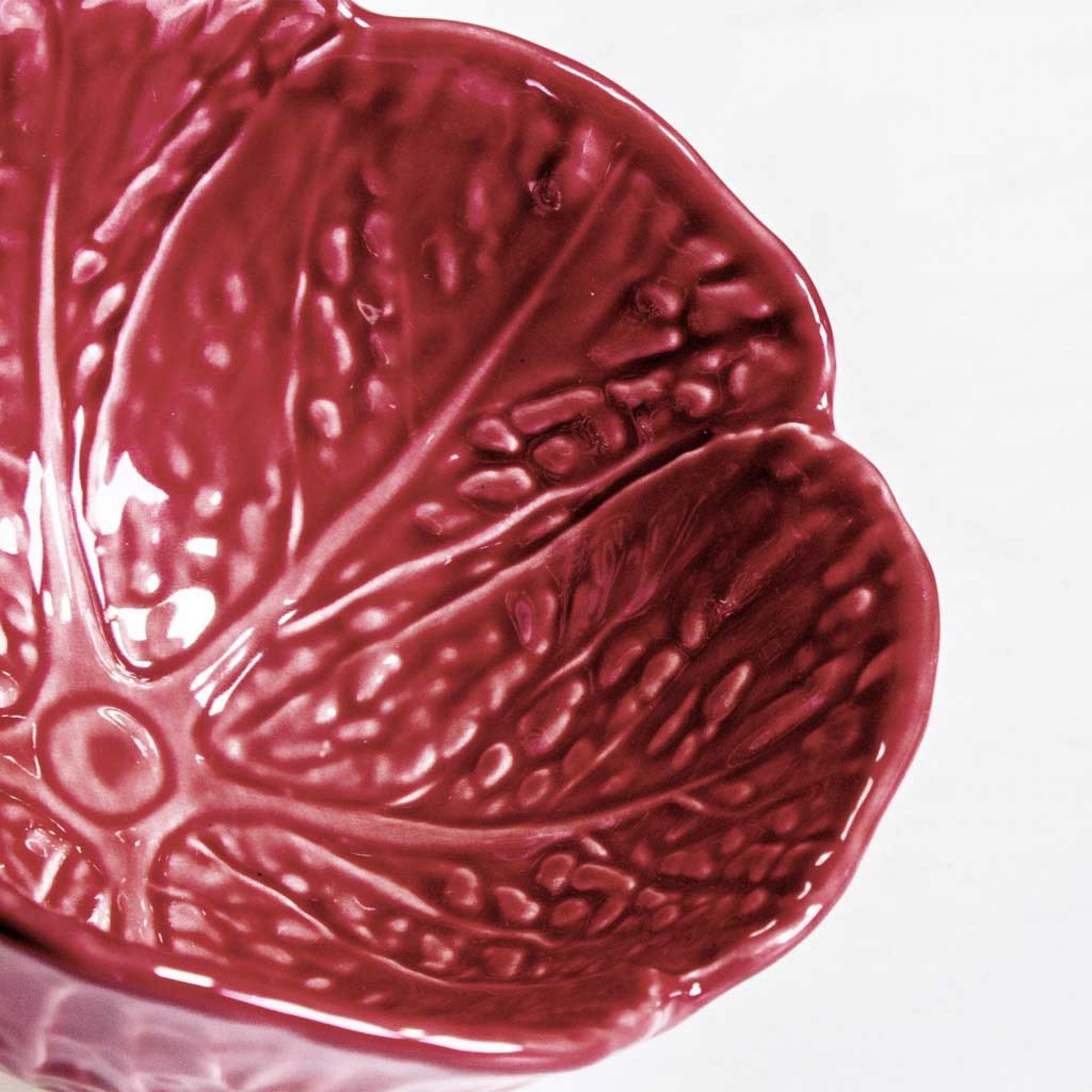 Malga Couve Cerâmica 14X7.5cm