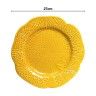 Prato Raso Couve Cerâmica 27cm Prato Raso Couve Cerâmica 27cm