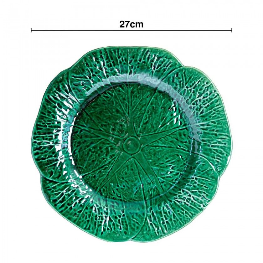 Prato Raso Couve Cermica 27cm