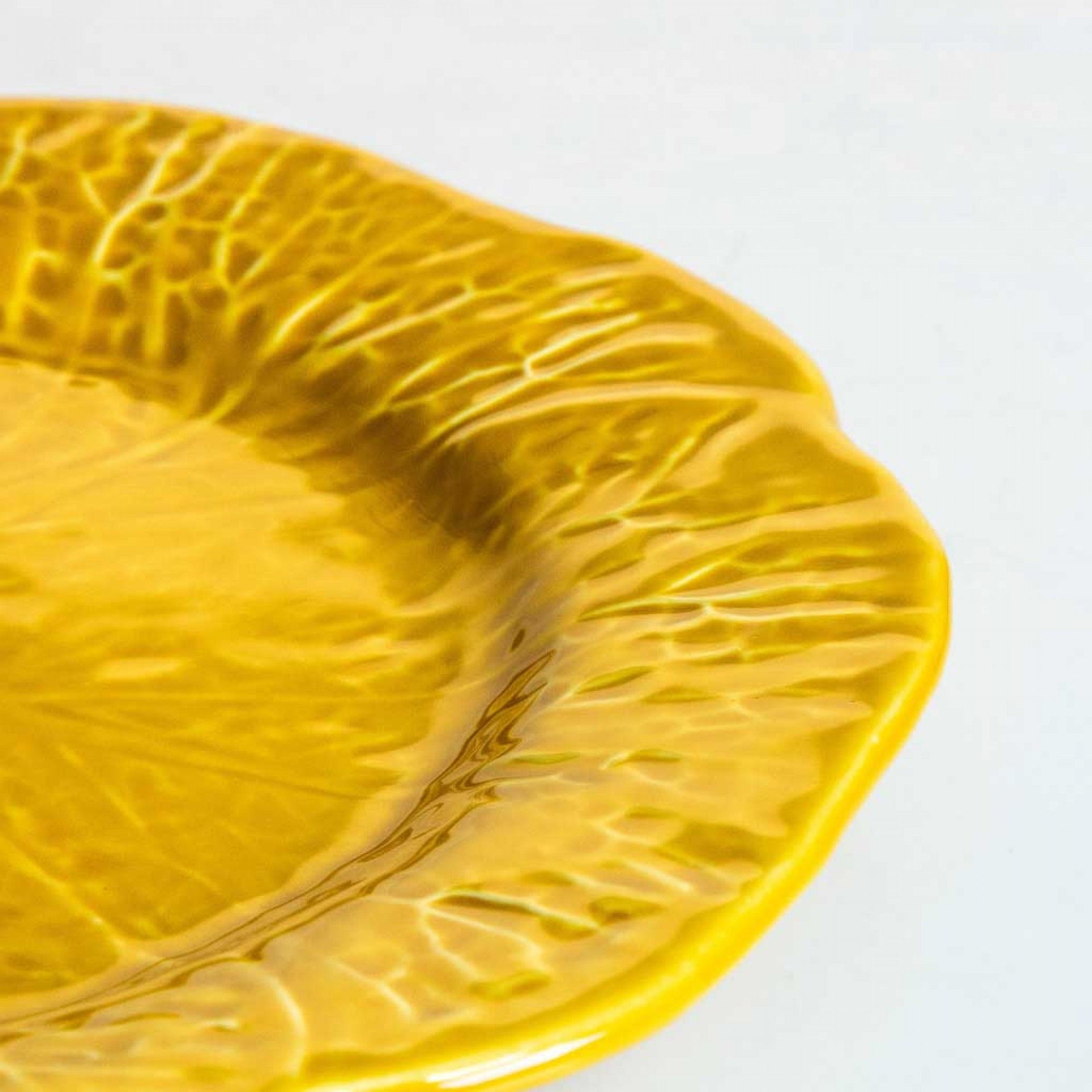Prato Raso Couve Cerâmica 27cm