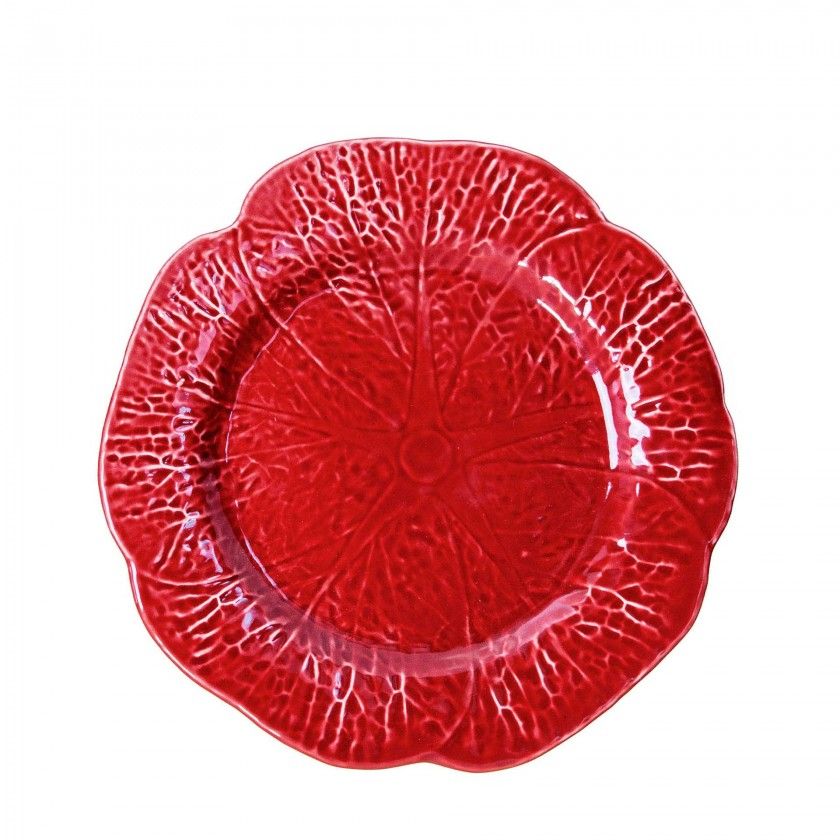 Prato Raso Couve Cerâmica 27cm Prato Raso Couve Cerâmica 27cm