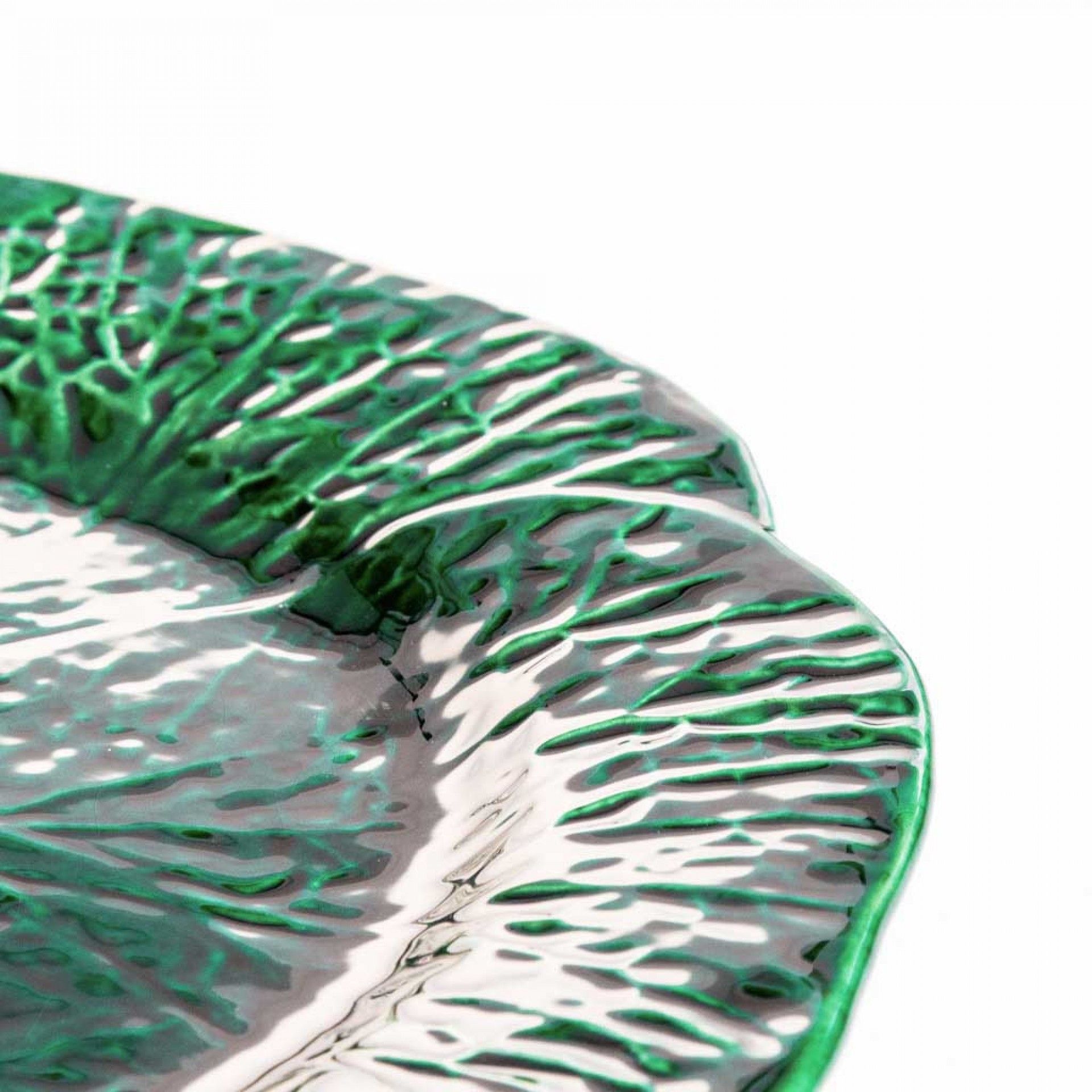 Prato Raso Couve Cerâmica 27cm