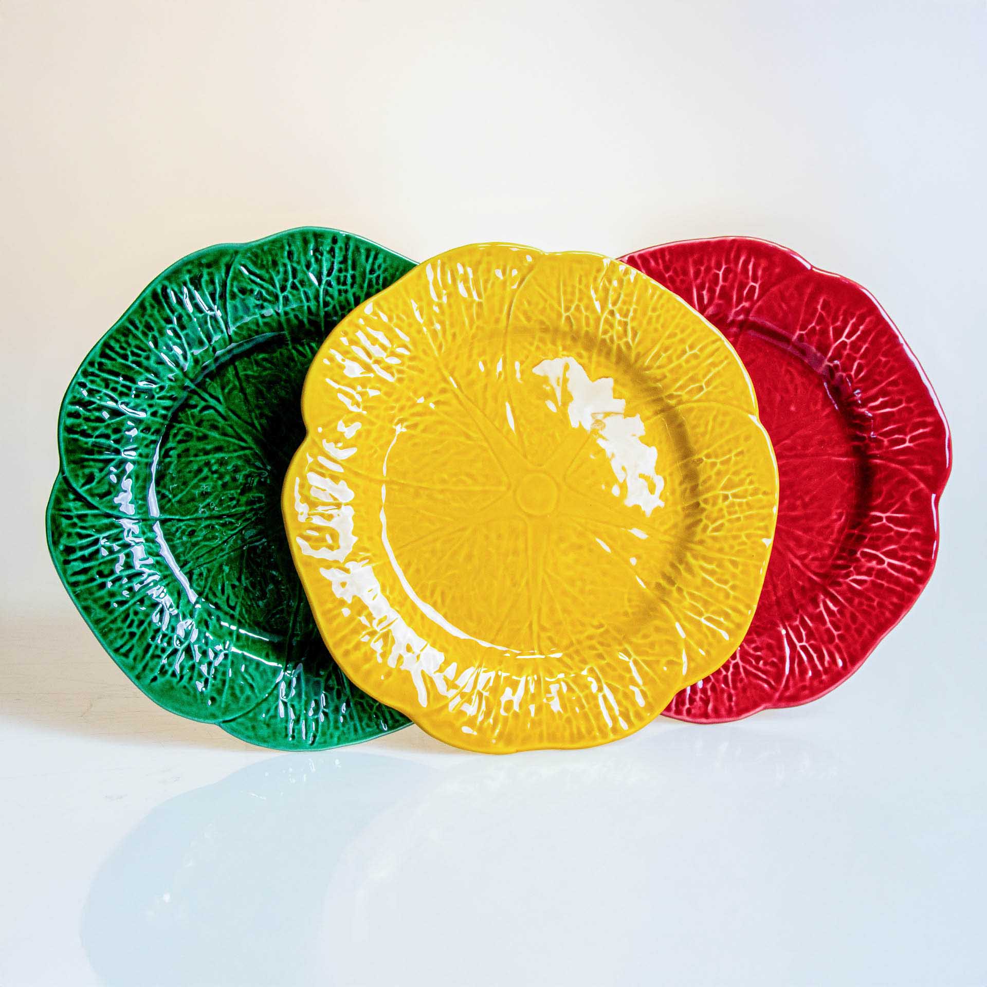 Prato Raso Couve Cerâmica 27cm