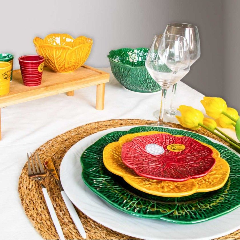 Prato Raso Couve Cermica 20cm