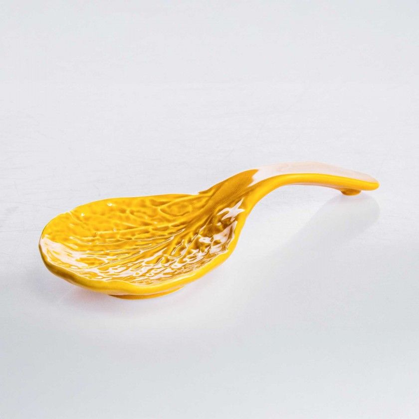 Colher Couve Cerâmica 23X11cm Colher Couve Cerâmica 23X11cm