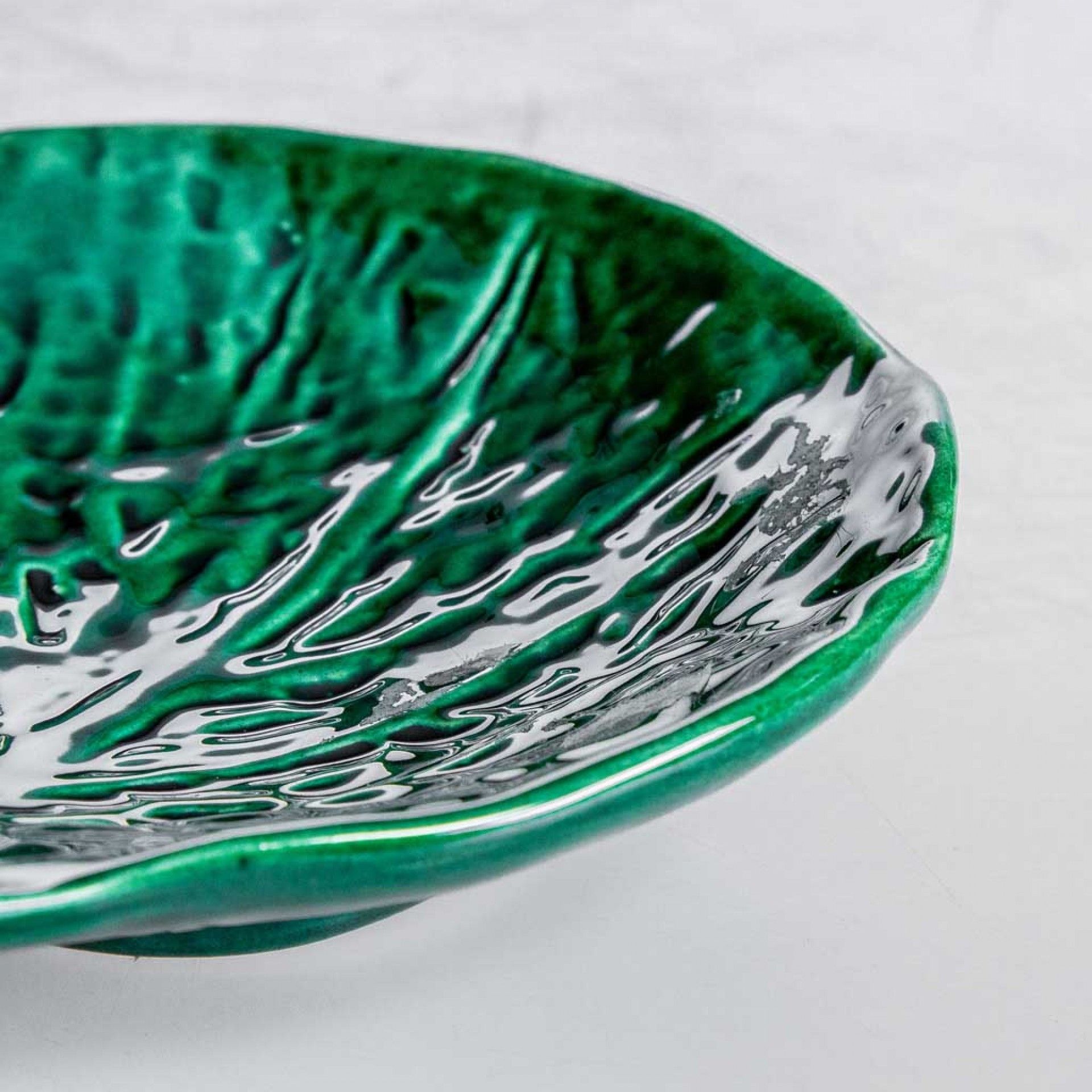 Colher Couve Cerâmica 23X11cm