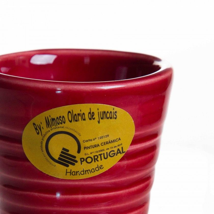 Copo Café Riscas Cerâmica 5.5cm Copo Café Riscas Cerâmica 5.5cm