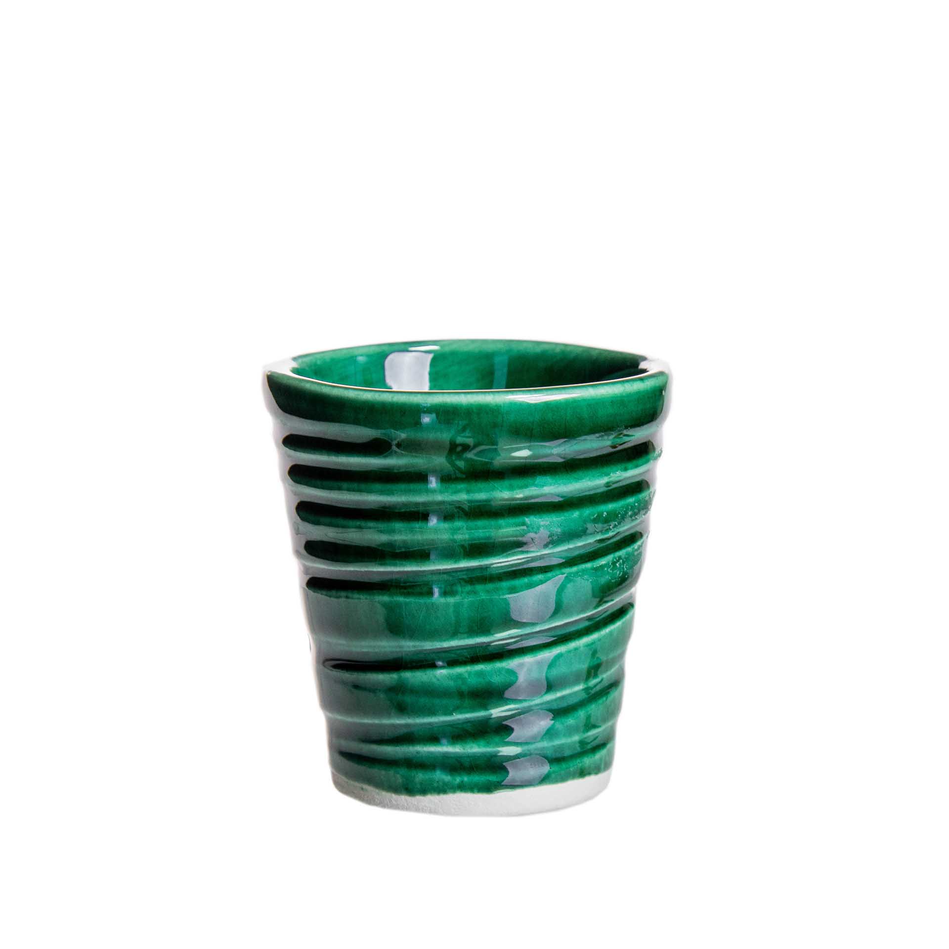 Copo Café Riscas Cerâmica 5.5cm