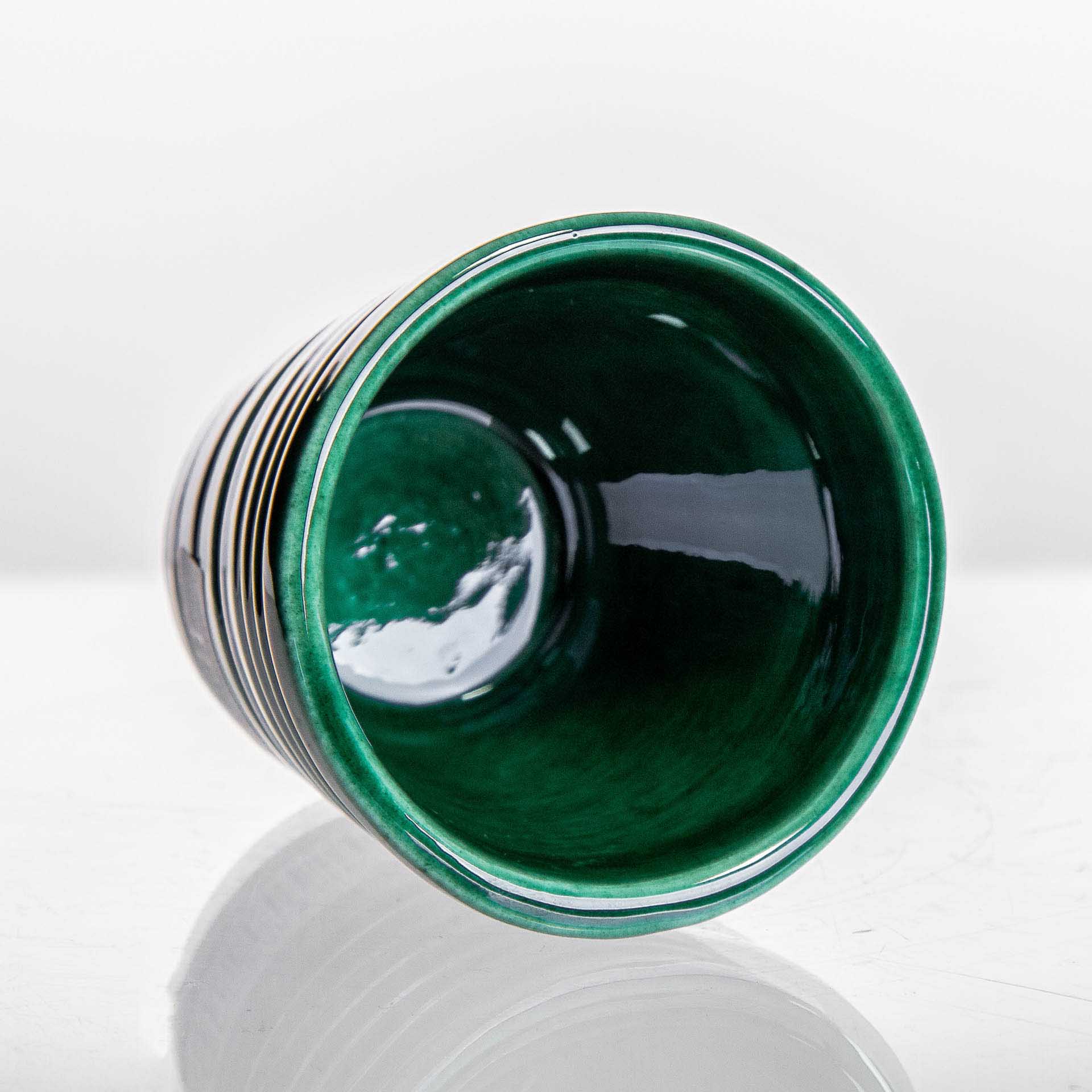 Copo Café Riscas Cerâmica 5.5cm