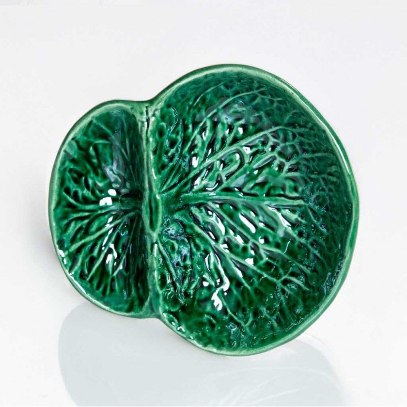 Azeitoneira Couve Cer�mica 13X12.5cm