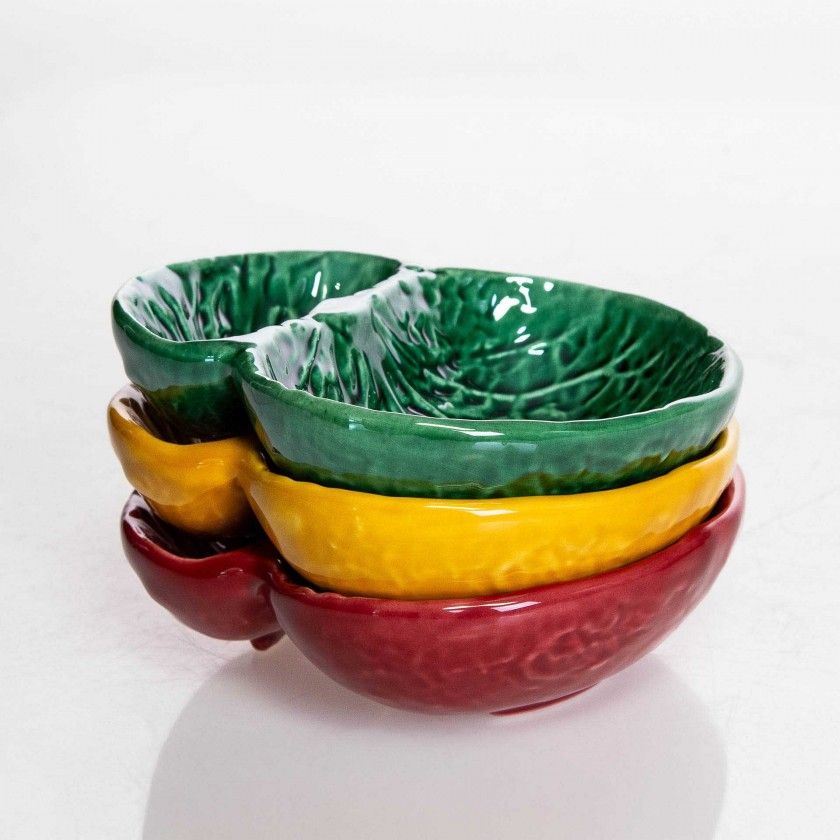 Azeitoneira Couve Cermica 13X12.5cm