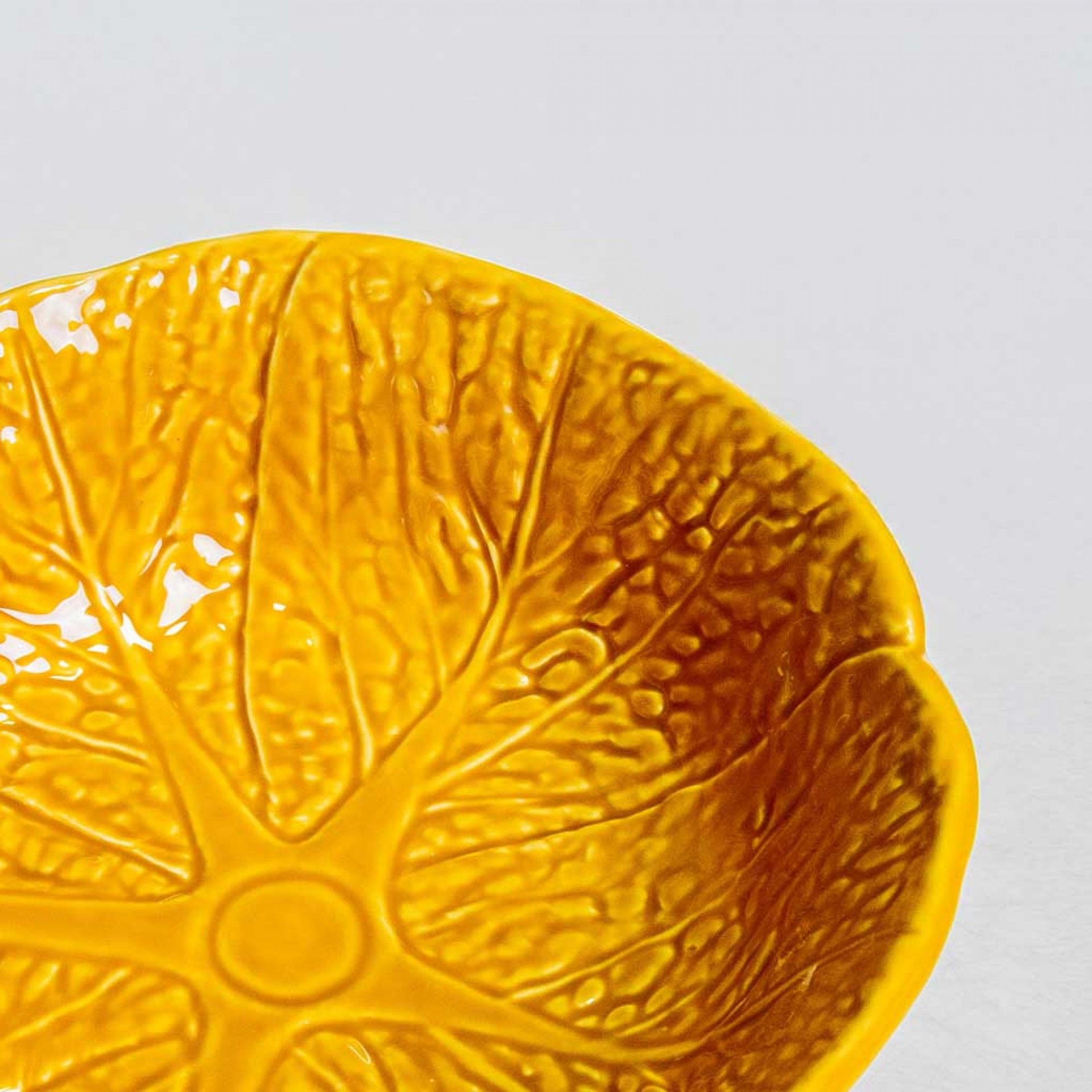 Taça Couve Cerâmica 19X7cm