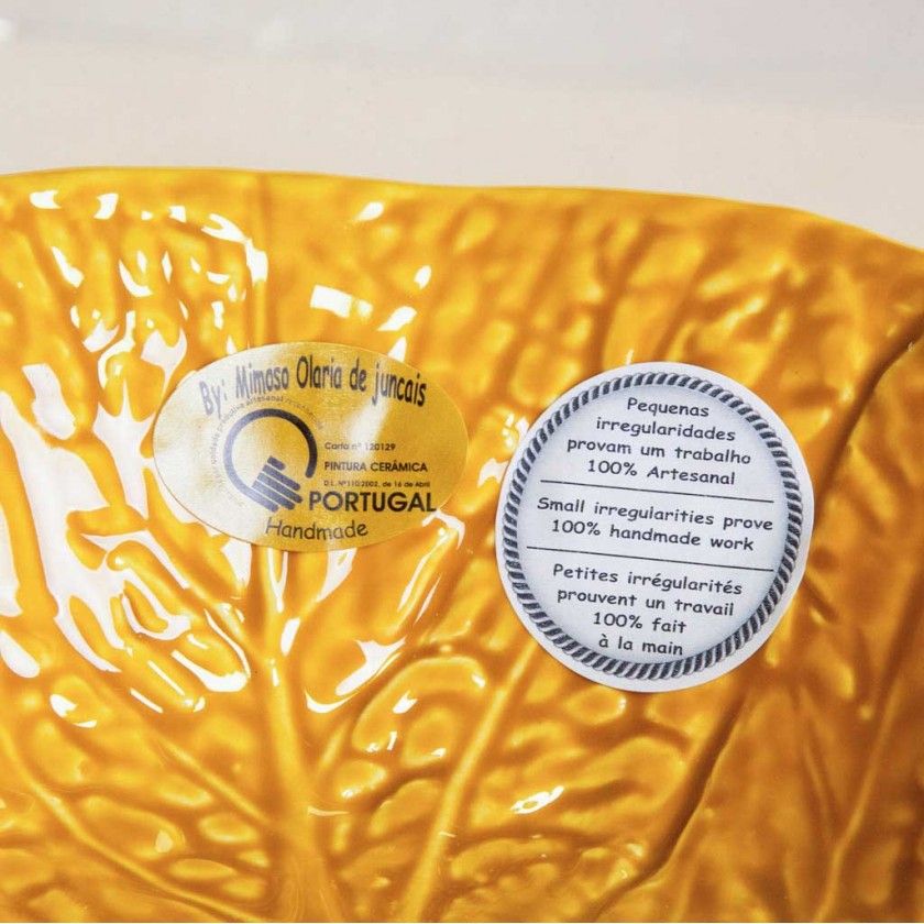 Taça Couve Cerâmica 19X7cm Taça Couve Cerâmica 19X7cm