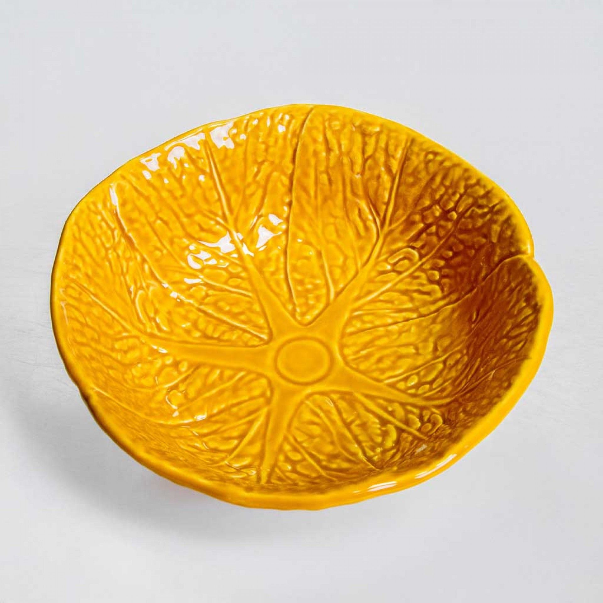 Taça Couve Cerâmica 19X7cm