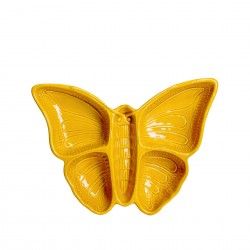 Prato Aperitivo Borboleta 25.5X20cm Prato Aperitivo Borboleta 25.5X20cm
