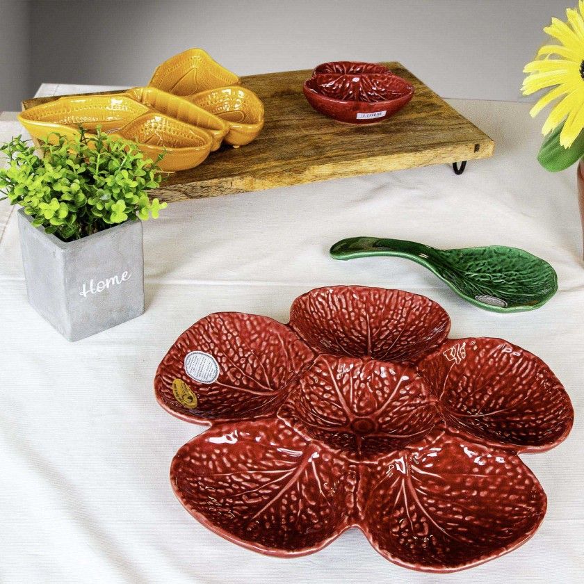 Prato Aperitivo Borboleta 25.5X20cm Prato Aperitivo Borboleta 25.5X20cm