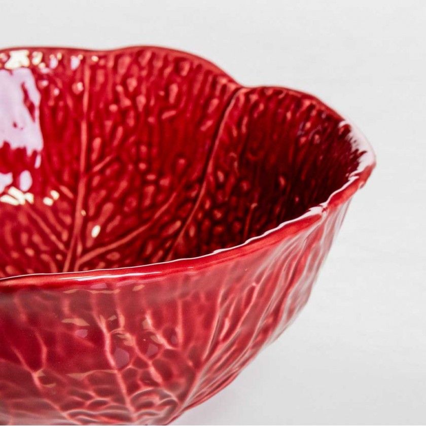 Saladeira Couve Cermica 23cm