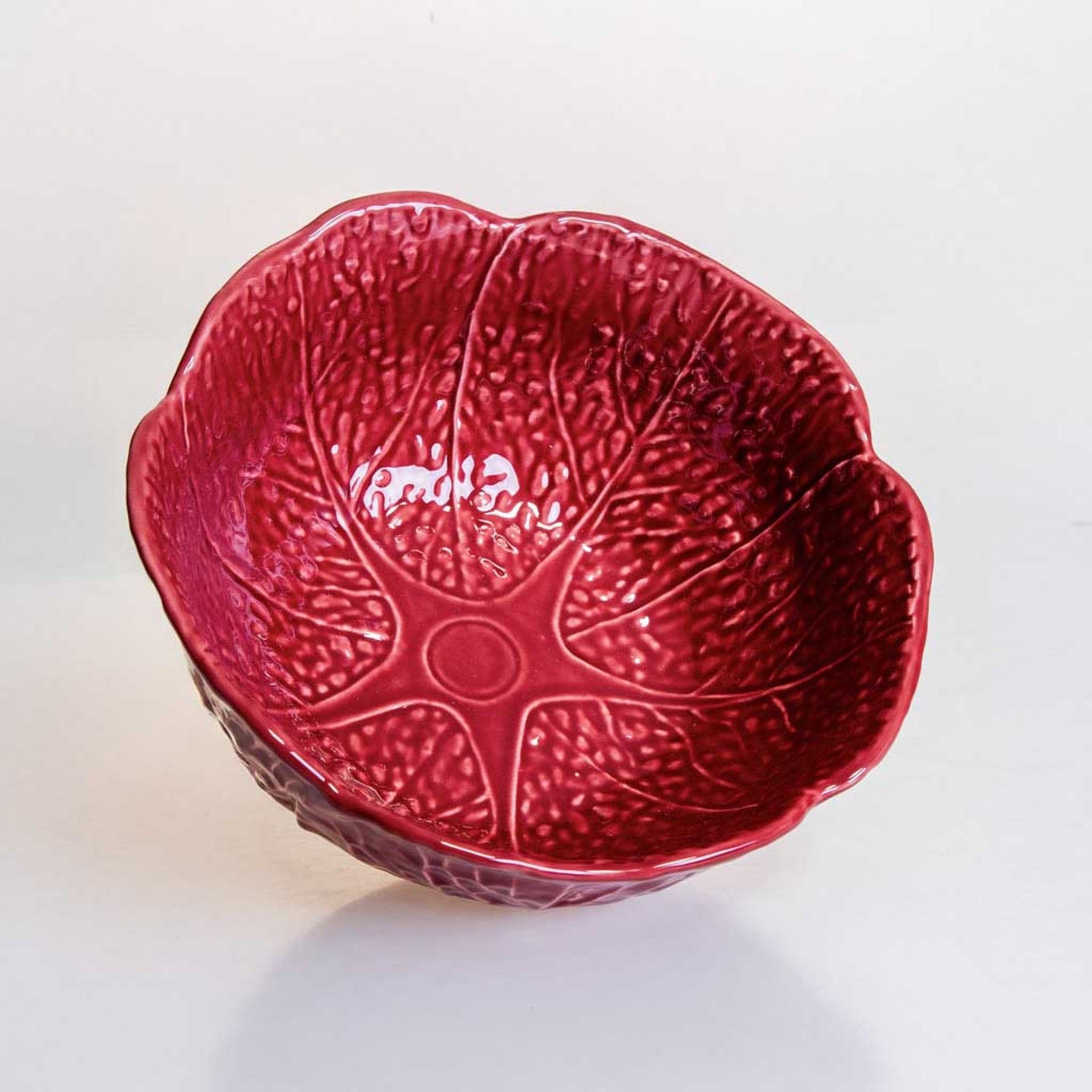 Saladeira Couve Cerâmica 23cm