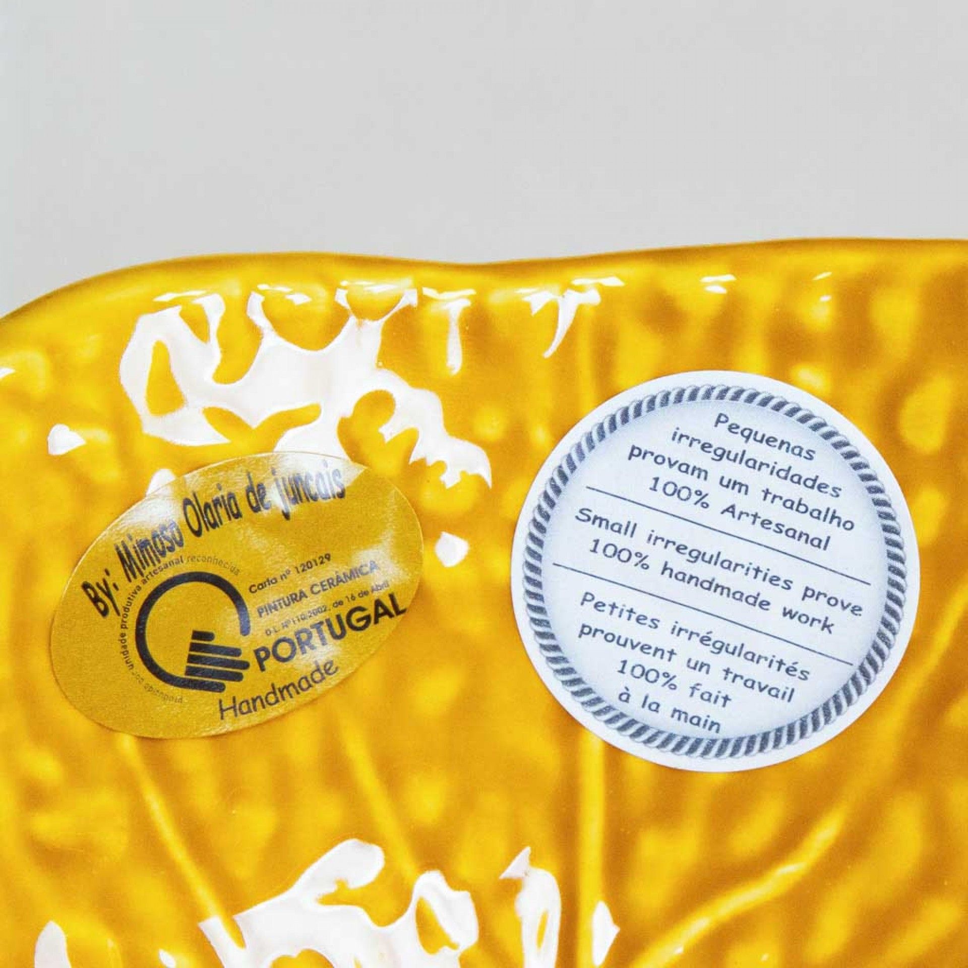Saladeira Couve Cerâmica 23cm