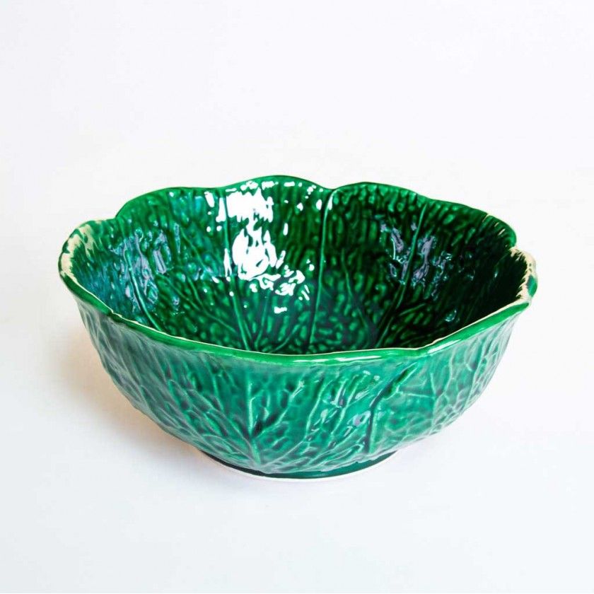 Saladeira Couve Cermica 23cm