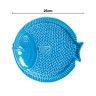 Prato Raso Peixe Cerâmica 25cm Prato Raso Peixe Cerâmica 25cm