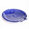Prato Raso Peixe Cerâmica 25cm Prato Raso Peixe Cerâmica 25cm