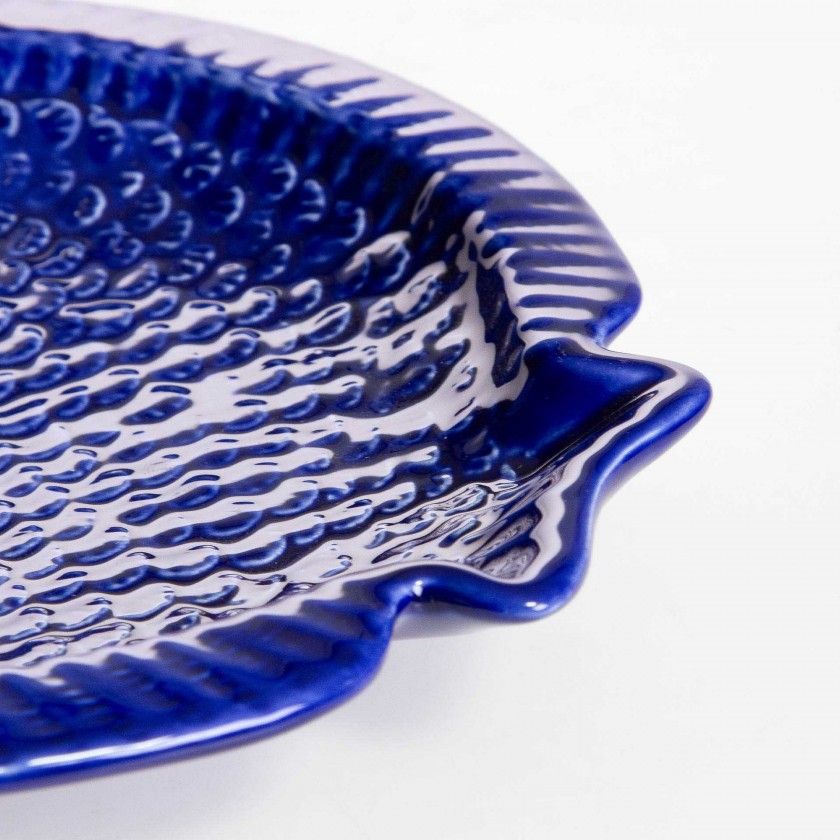 Prato Fundo Peixe Cerâmica 21.5cm Prato Fundo Peixe Cerâmica 21.5cm
