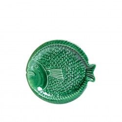 Prato Raso Peixe Cermica 15.5cm
