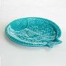 Prato Raso Peixe Cerâmica 15.5cm Prato Raso Peixe Cerâmica 15.5cm