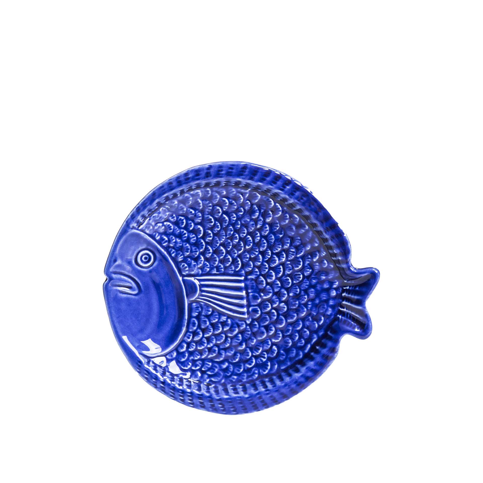 Prato Raso Peixe Cerâmica 15.5cm