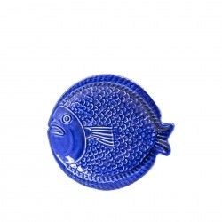 Prato Raso Peixe Cermica 15.5cm