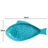 Travessa Peixe Cerâmica 44X23cm Travessa Peixe Cerâmica 44X23cm