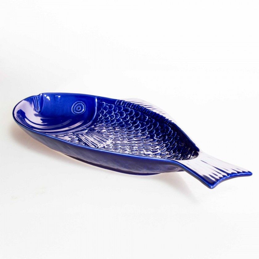 Travessa Peixe Cer�mica 44X23cm