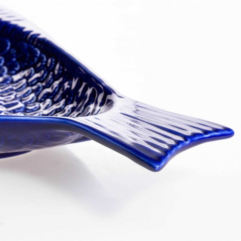 Travessa Peixe Cermica 44X23cm