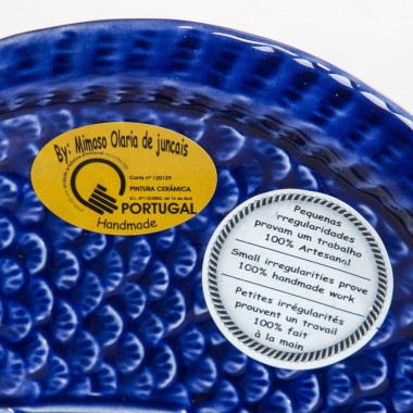 Travessa Peixe Cer�mica 44X23cm