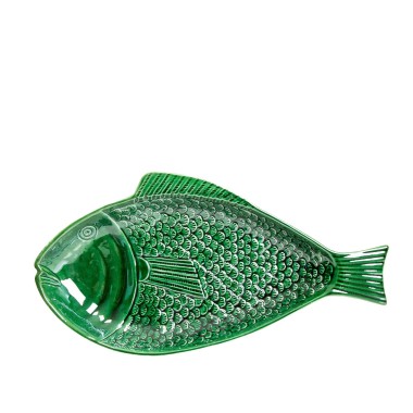 Travessa Peixe Cer�mica 44X23cm