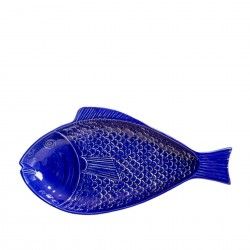 Travessa Peixe Cermica 44X23cm
