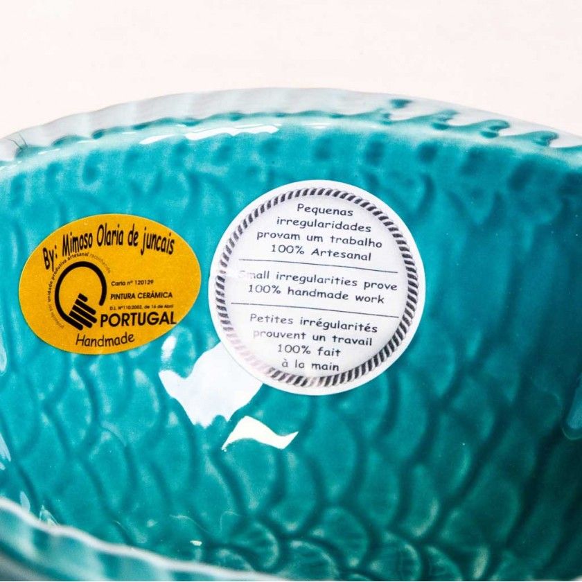 Malga Peixe Cerâmica 14cm Malga Peixe Cerâmica 14cm