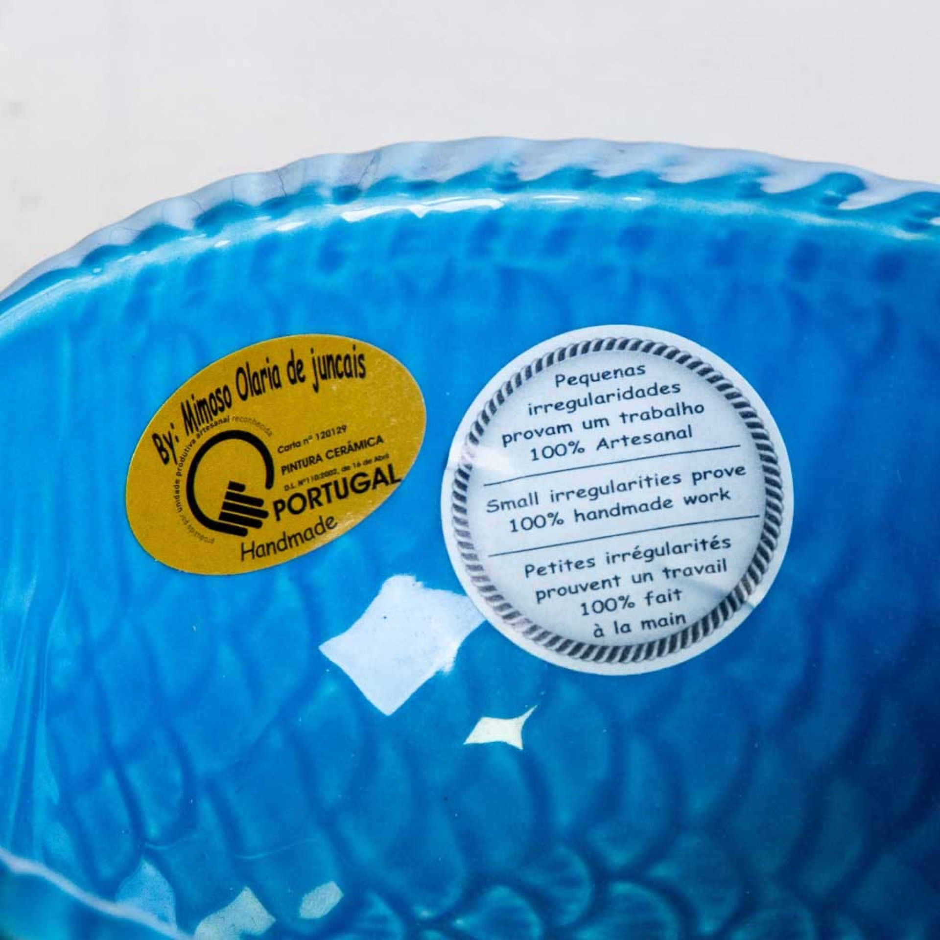 Malga Peixe Cerâmica 14cm