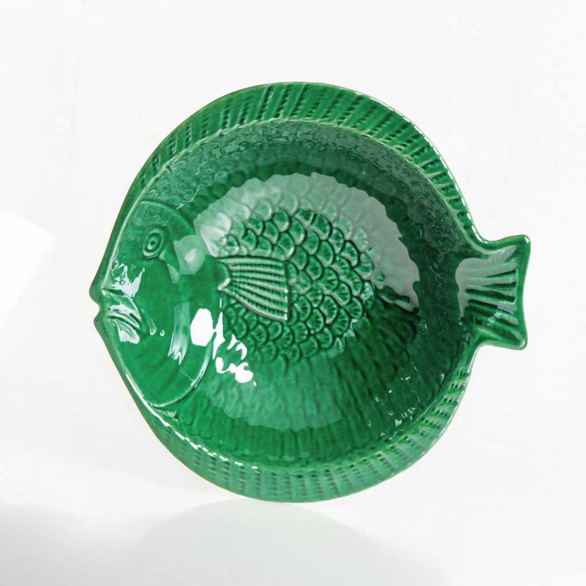 Taça Peixe Cerâmica 16.5cm