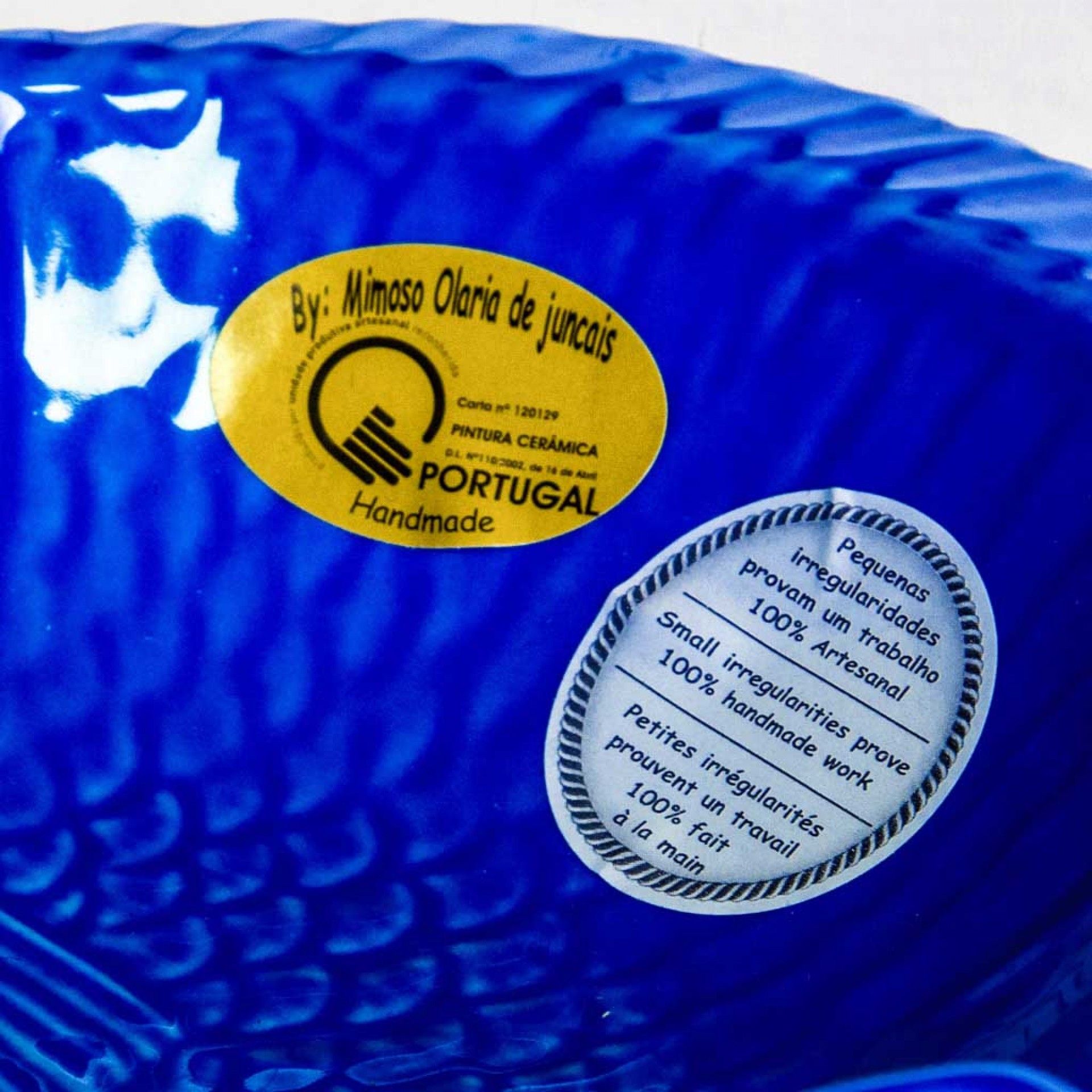 Taça Peixe Cerâmica 16.5cm