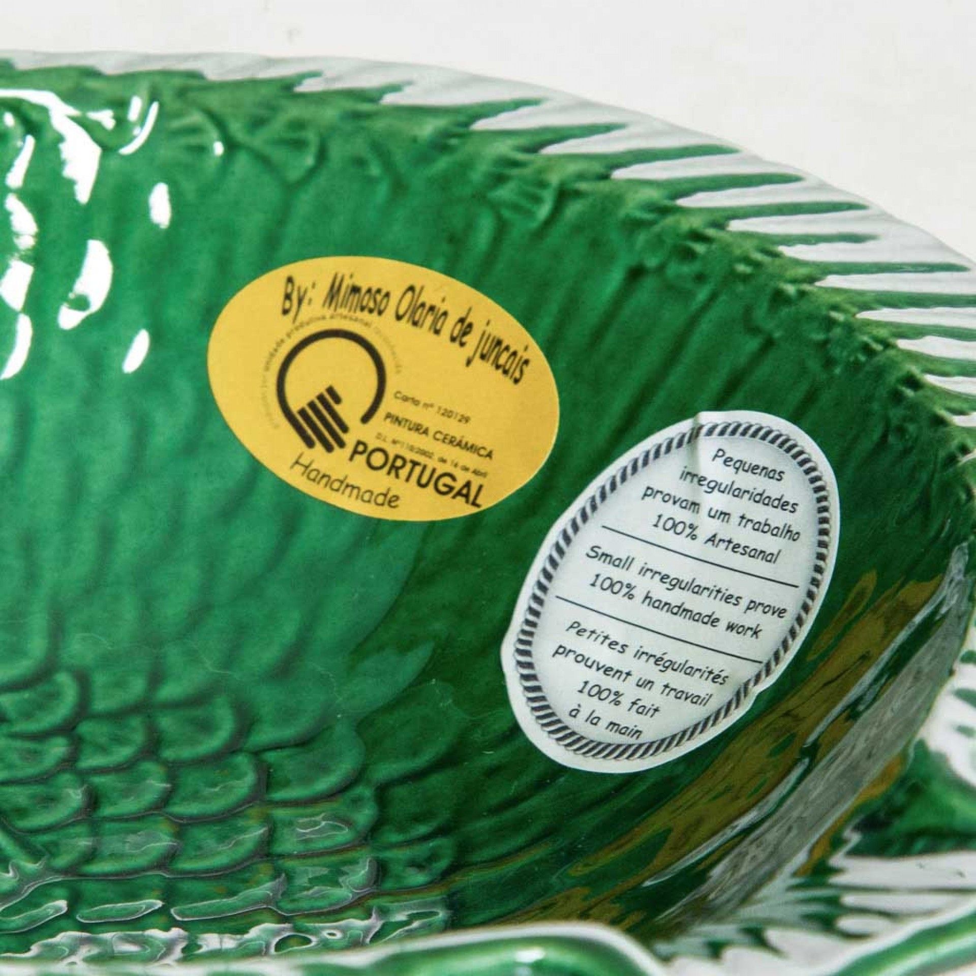 Taça Peixe Cerâmica 16.5cm
