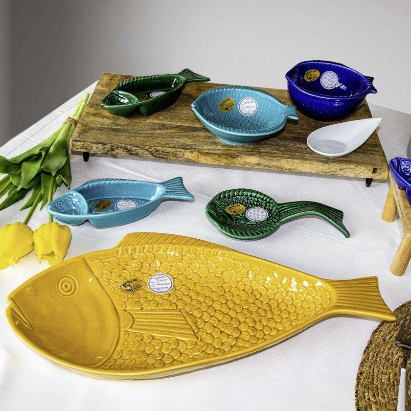 Taça Peixe Cerâmica 16.5cm Taça Peixe Cerâmica 16.5cm