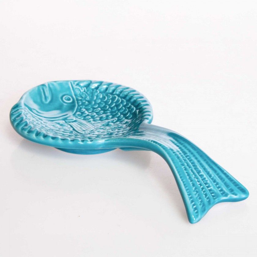 Colher Peixe Cer�mica 20cm