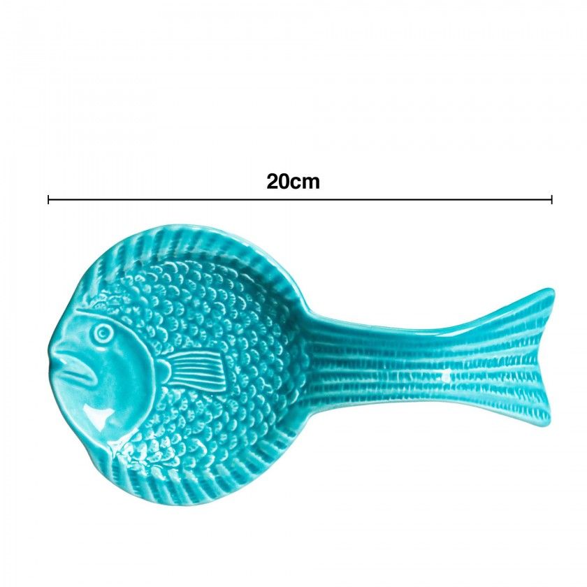 Colher Peixe Cer�mica 20cm
